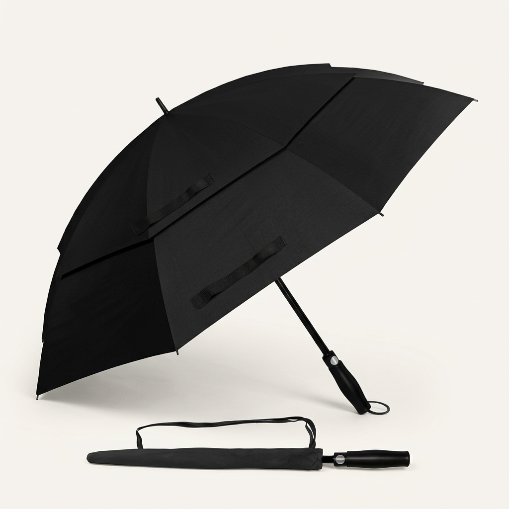 Simply Storm — 62" Windproof Double-Canopy Golf Umbrella umbrella