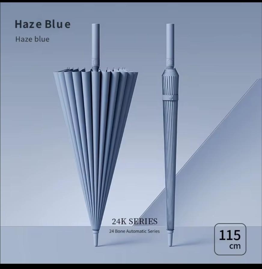The Sovereign — 24-rib Haze Blue